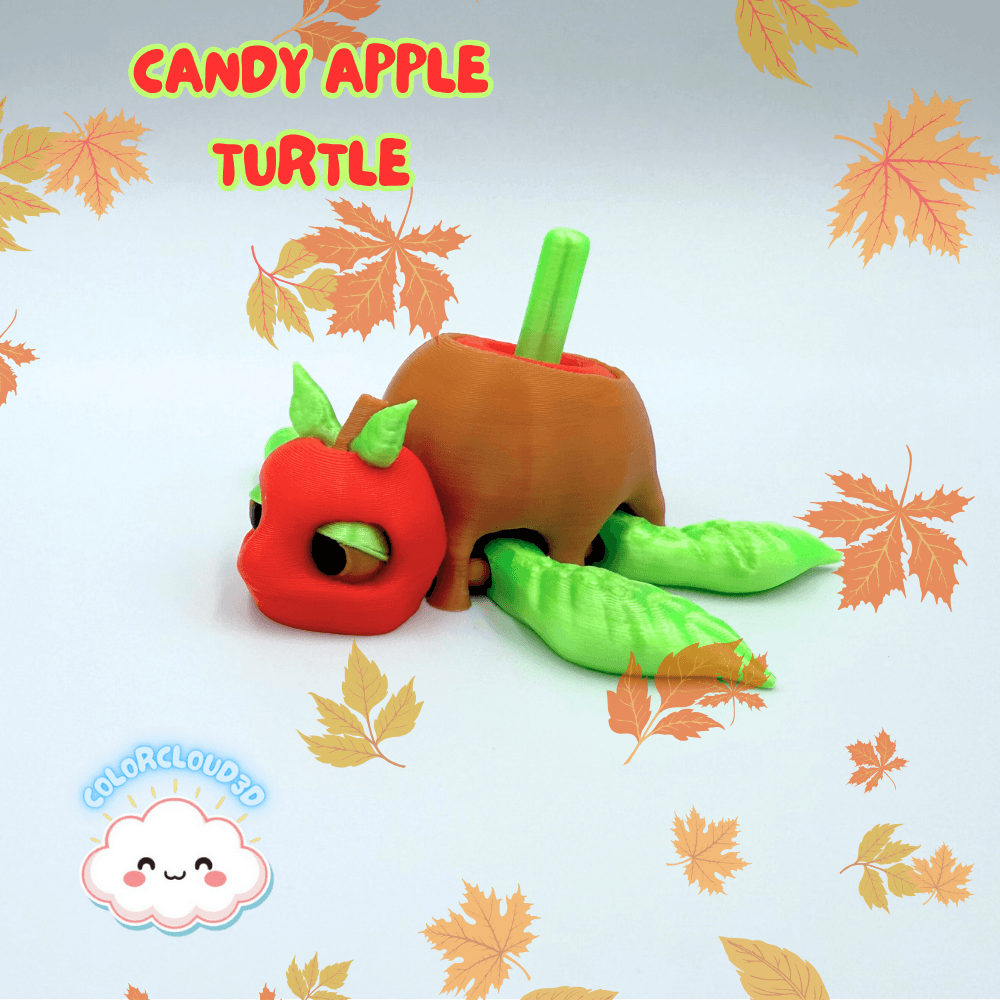 Candy Apple Turtle 3d model