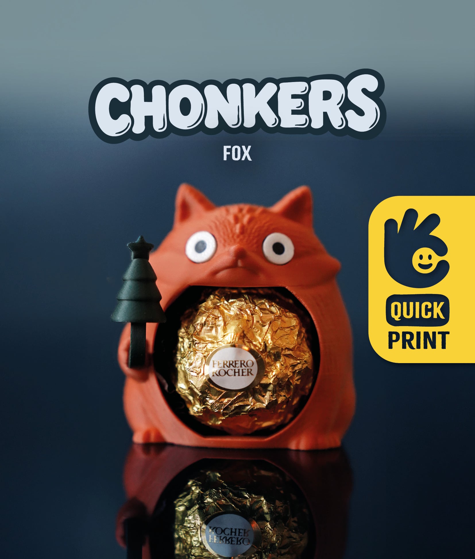 Chonkers Fox 3d model