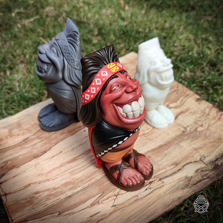 Indio Pícaro 3d model
