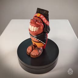 Indio Pícaro 3d model