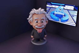 Albert Einstein.stl 3d model