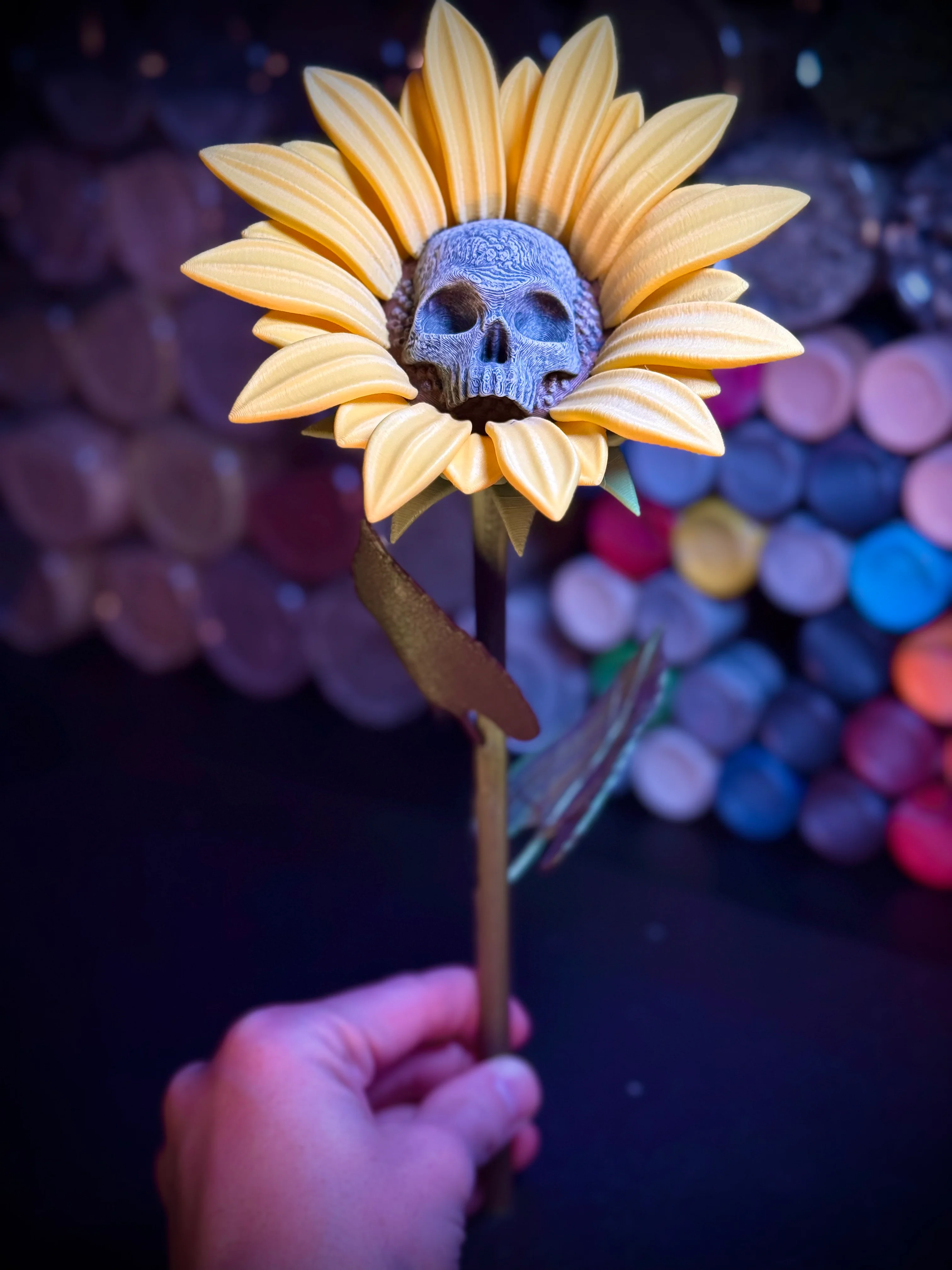 The forbidden sunflower 3d model