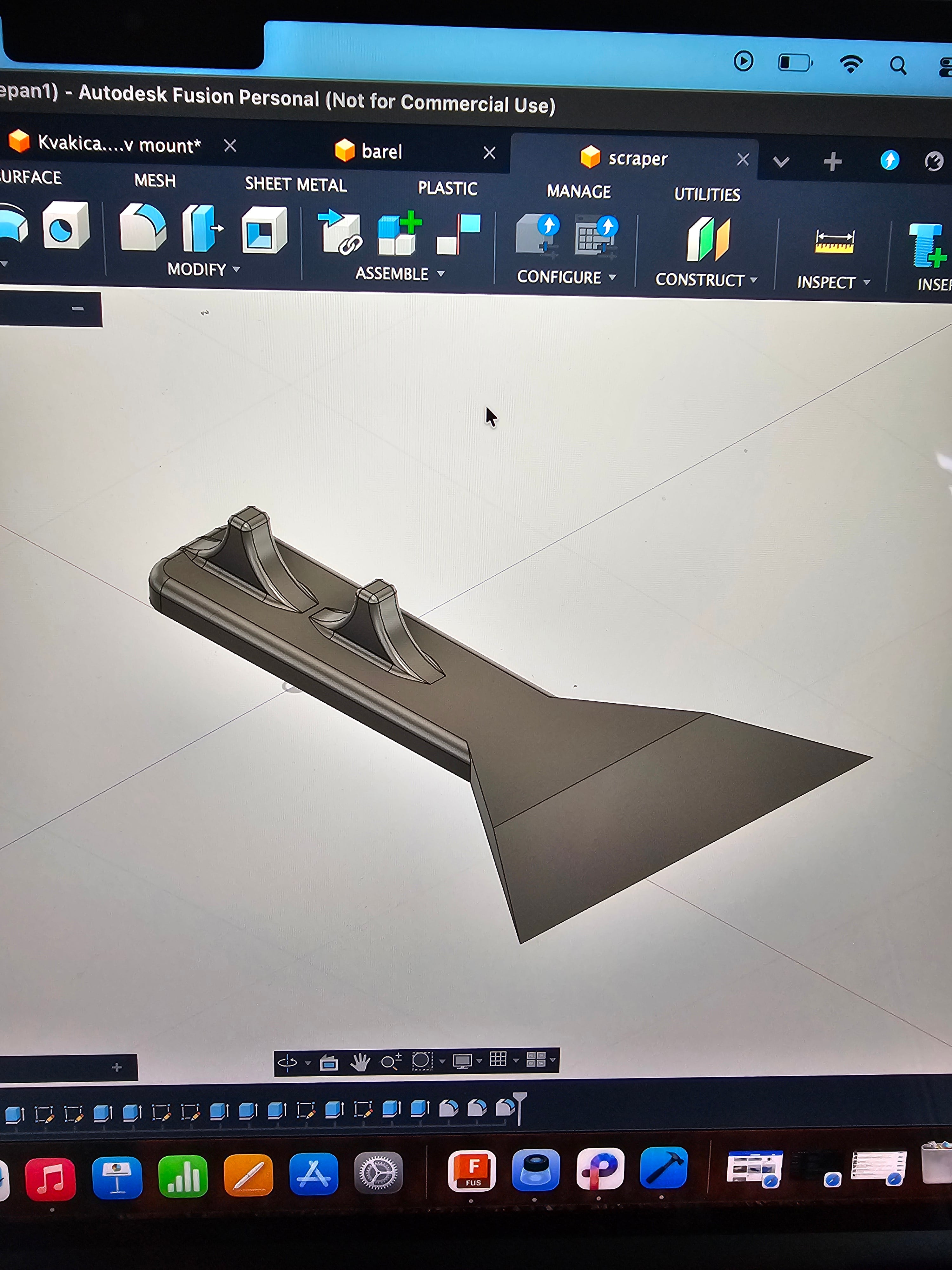 Print Bed Cleaning Tool / Scraper 3d model