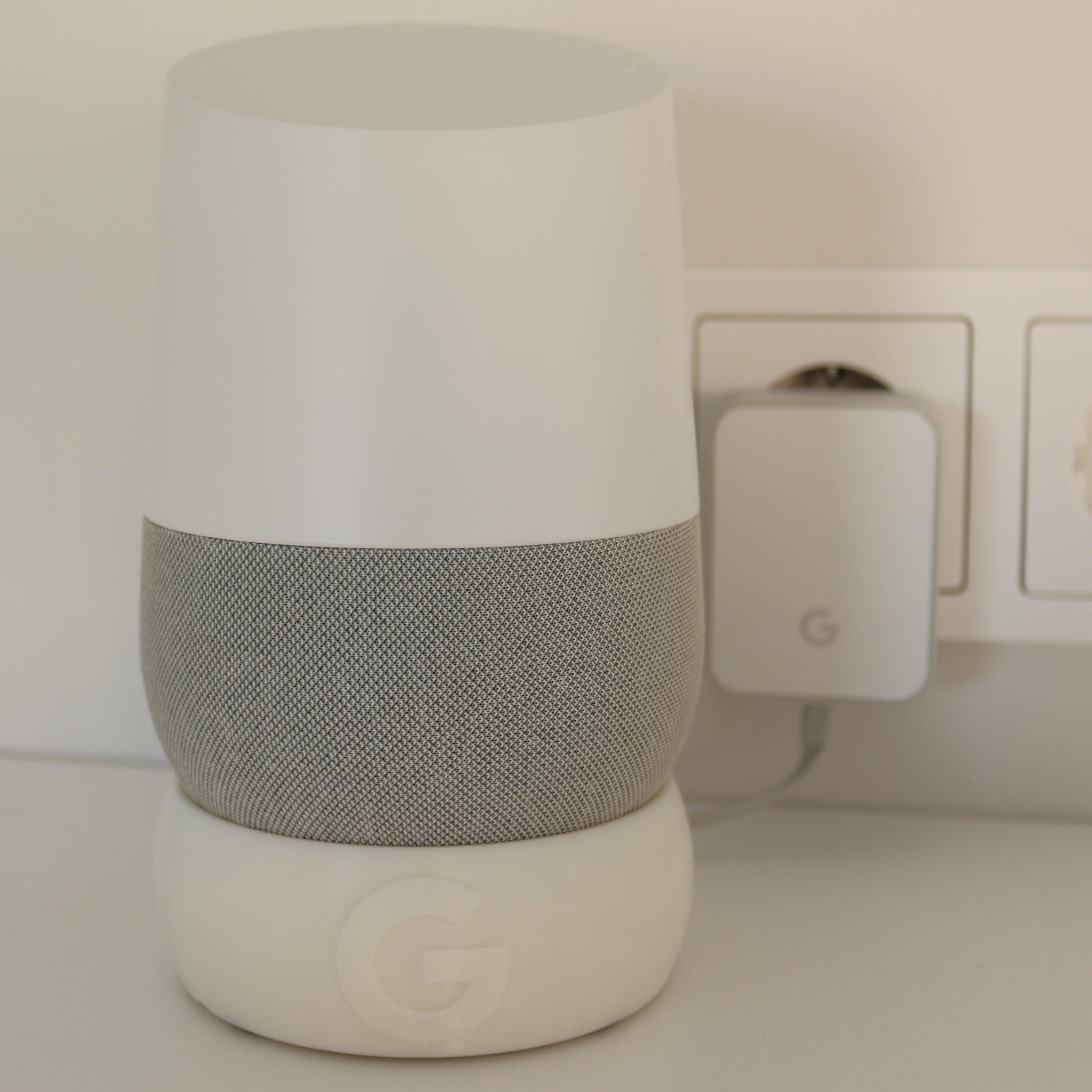 Google Home Stand with Cable Management 3d model
