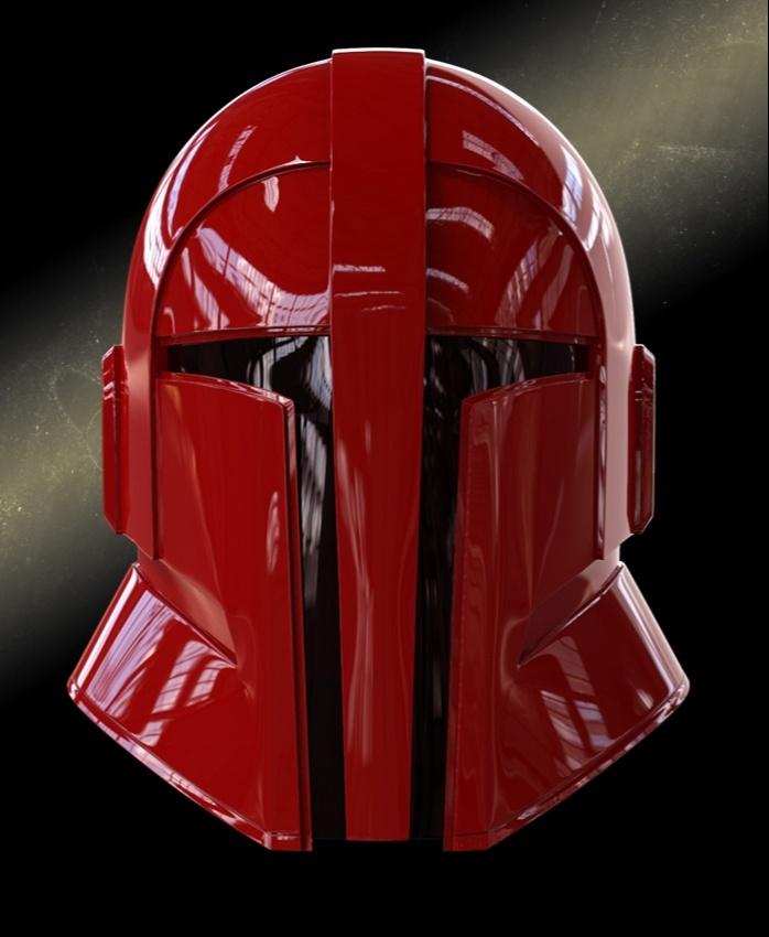 Praetorian guards helmet 3d model