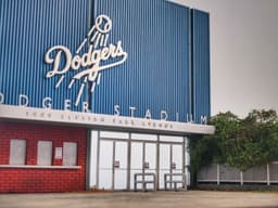 LA Dodger Stadium Diorama for Hot Wheels and 1:64 Diecast Cars & Figure 3d model