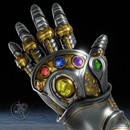 Dr Doom Infinity Gauntlet 3D Printer File STL 3d model