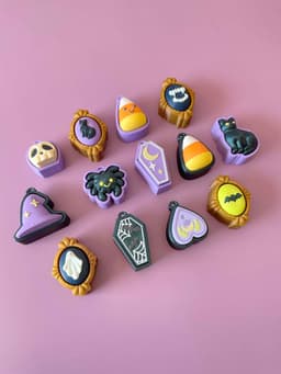 Giant Spooky Clicker Keychain Fidget Toy Bundle 3d model