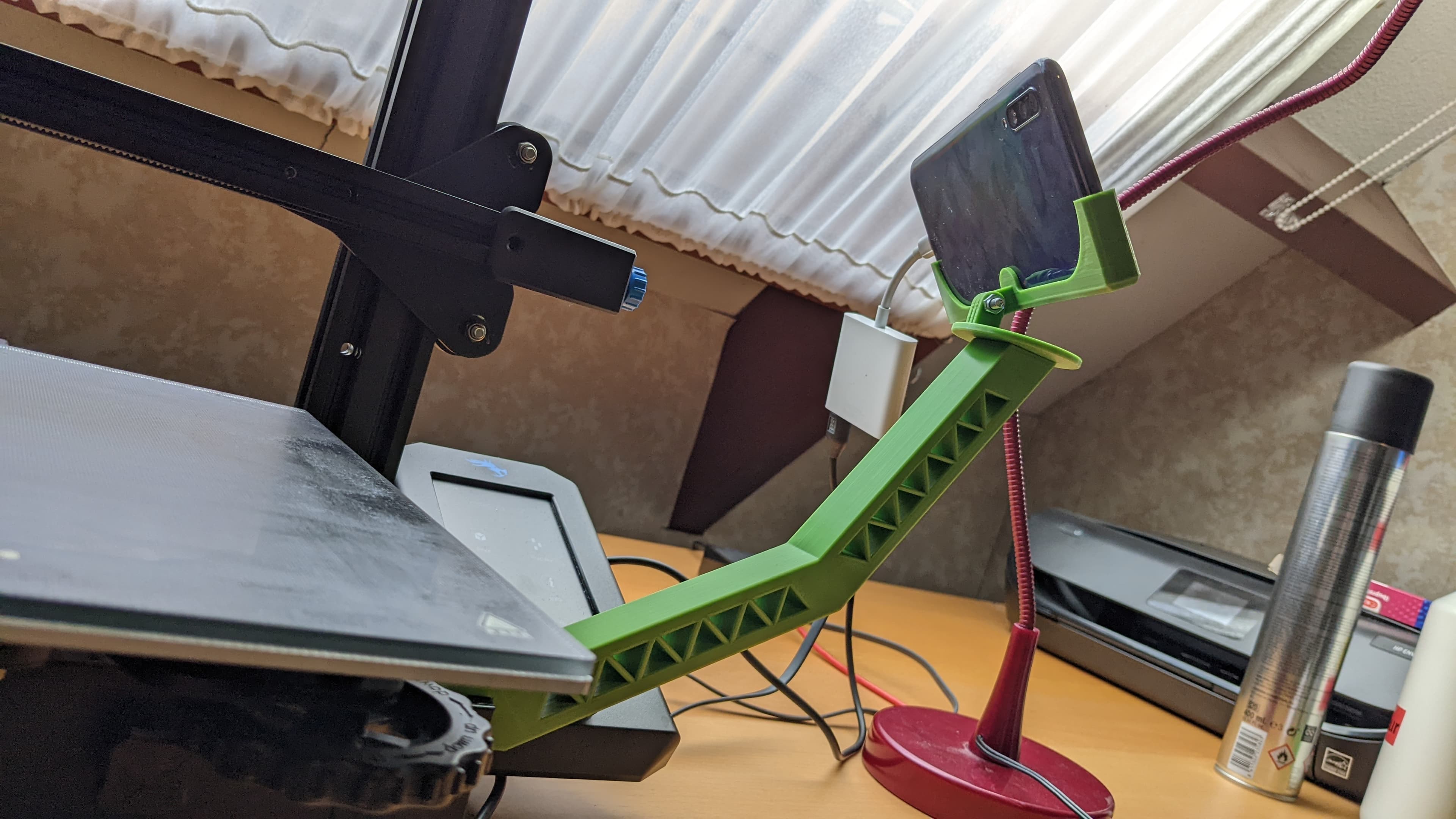 Octo4A Phone Holder for Ender 3 3d model