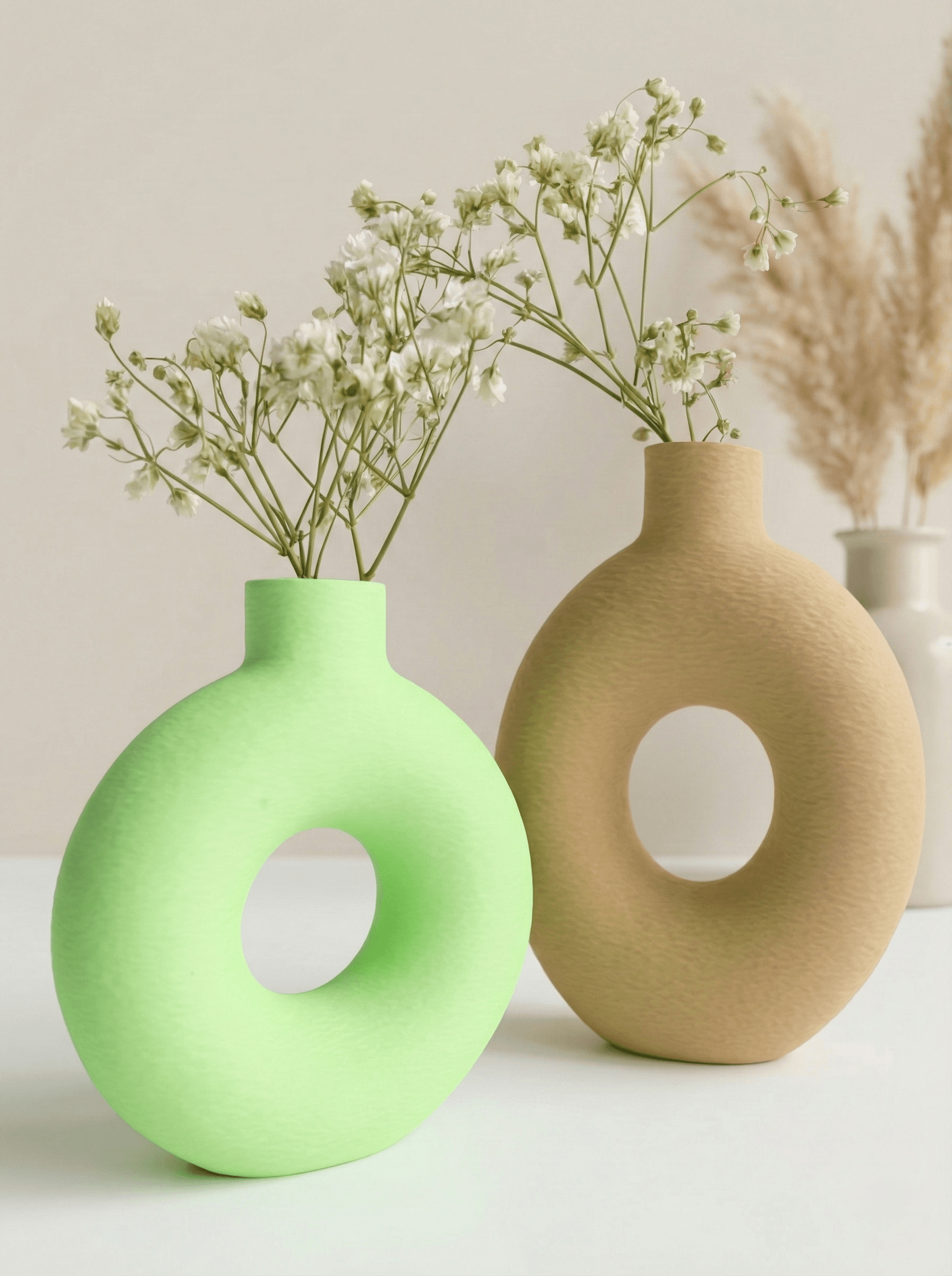 Donut Vibes Vase 3d model