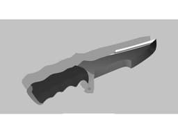 Halo 5 Assassination Knife 3d model
