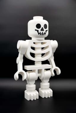 Skeleton Giant Minifigure (16") β Standalone Design! 3d model