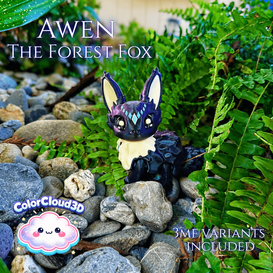 Awen - The Forest Fox 3d model