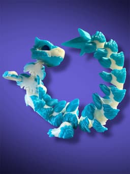 Mystic Shadow Dragon Build A Dragon Collab with SassieCat3d 3d model