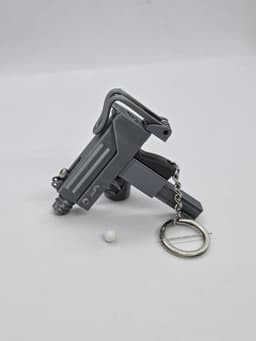MAC-10 Keychain — Functional Blaster Toy 3d model