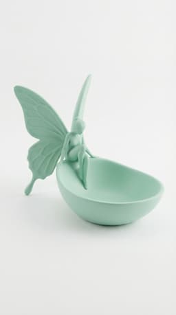 Whimsical Fairy Jewelry Bowl | Elegant Fantasy Catchall Dish for Rings, Necklaces & Trinkets 3d model
