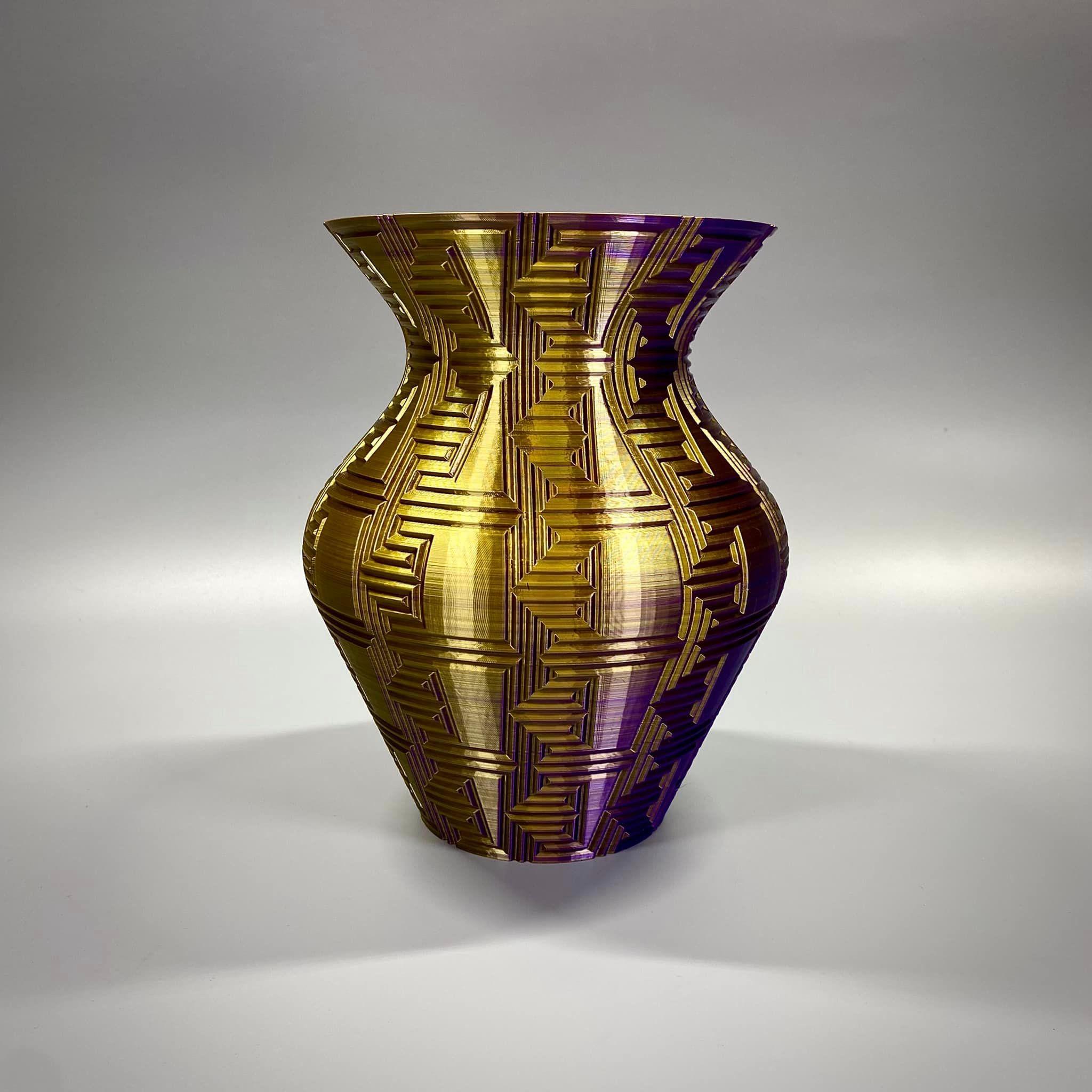 Greek Mosaic Vase 3d model