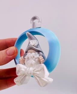 Gnome Ornament Set 3d model