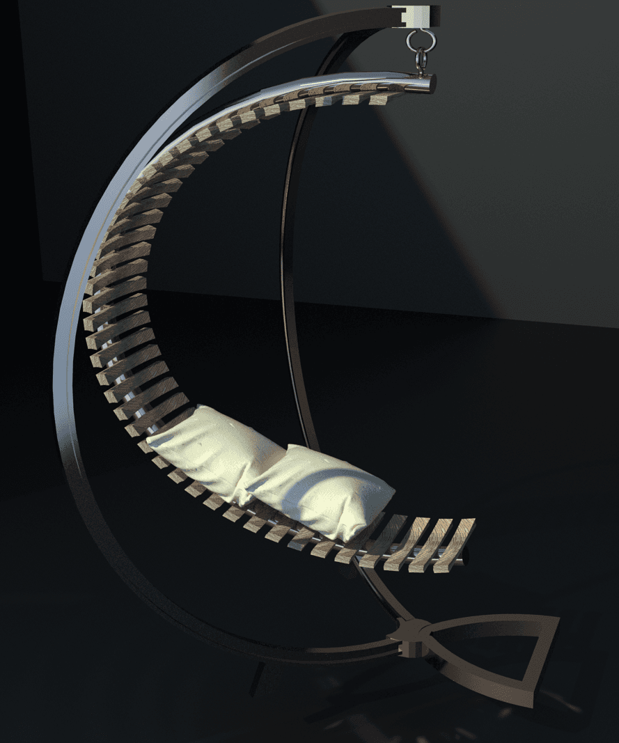 Outdoor Garden chair #OutdoorThangs 3d model
