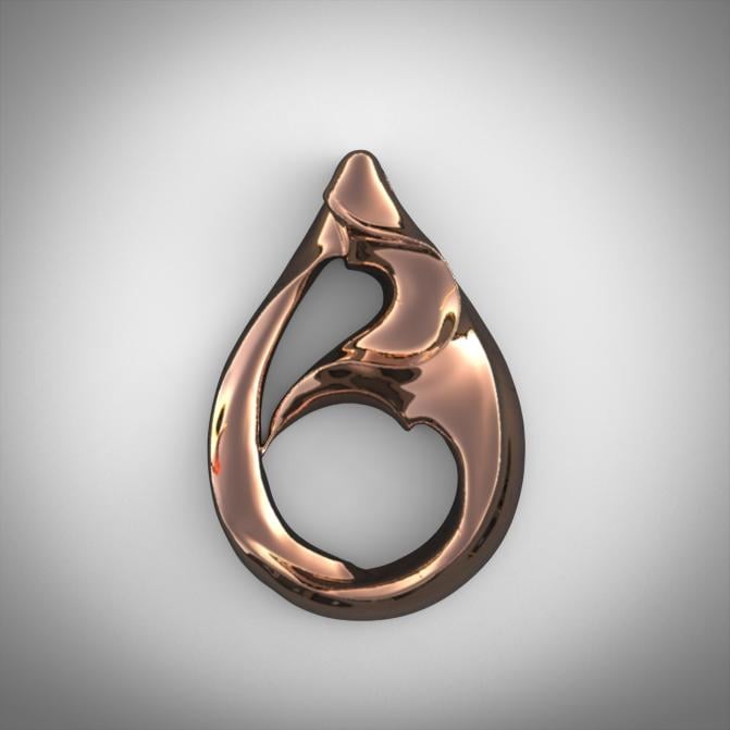 Britt Pendant 3d model