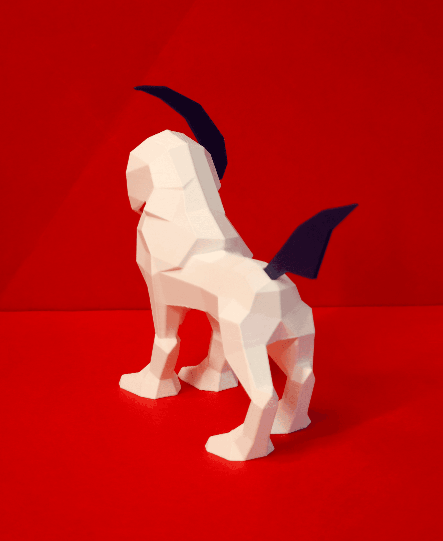 Absol Low Poly Pokemon 3d model