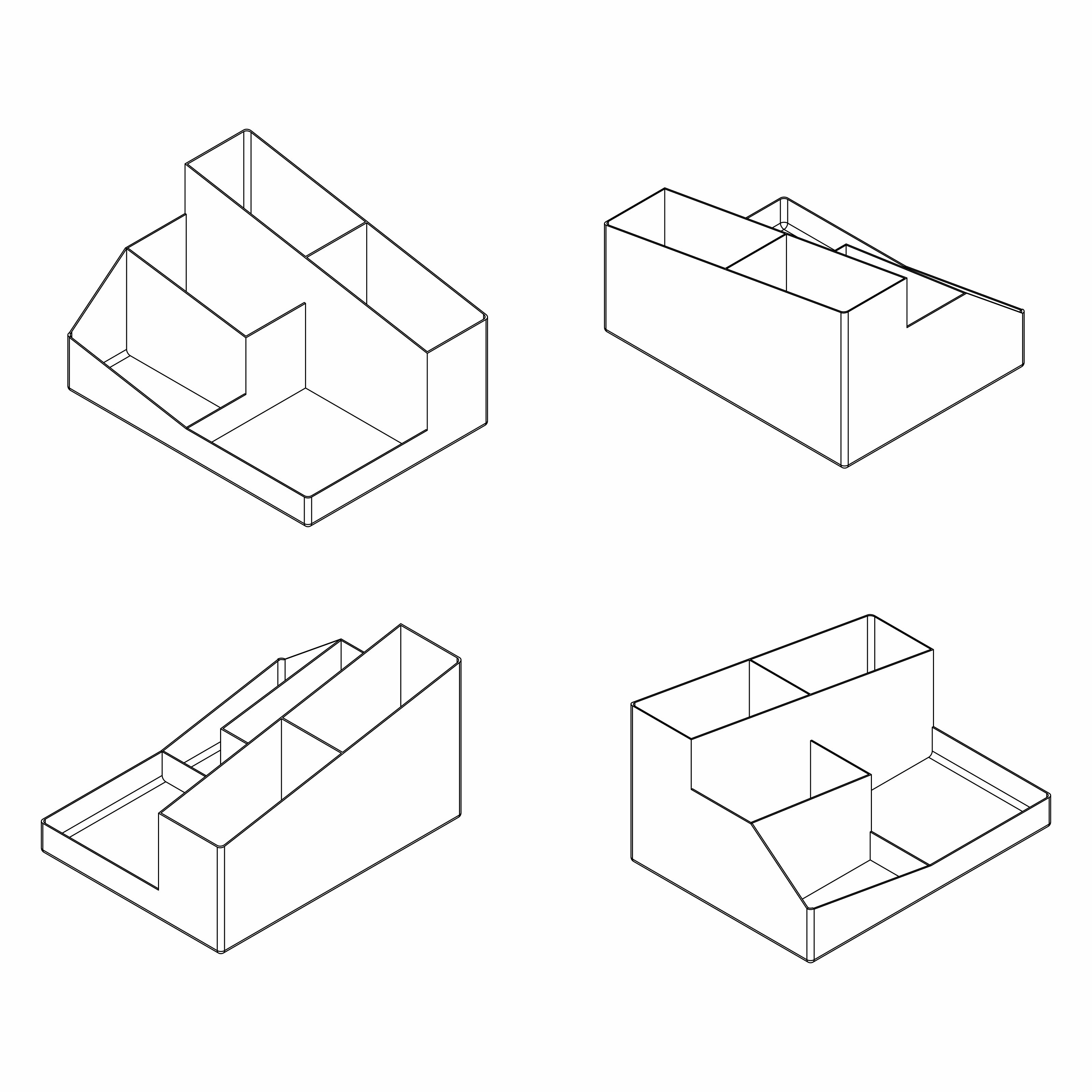 Desk organizer.STL 3d model