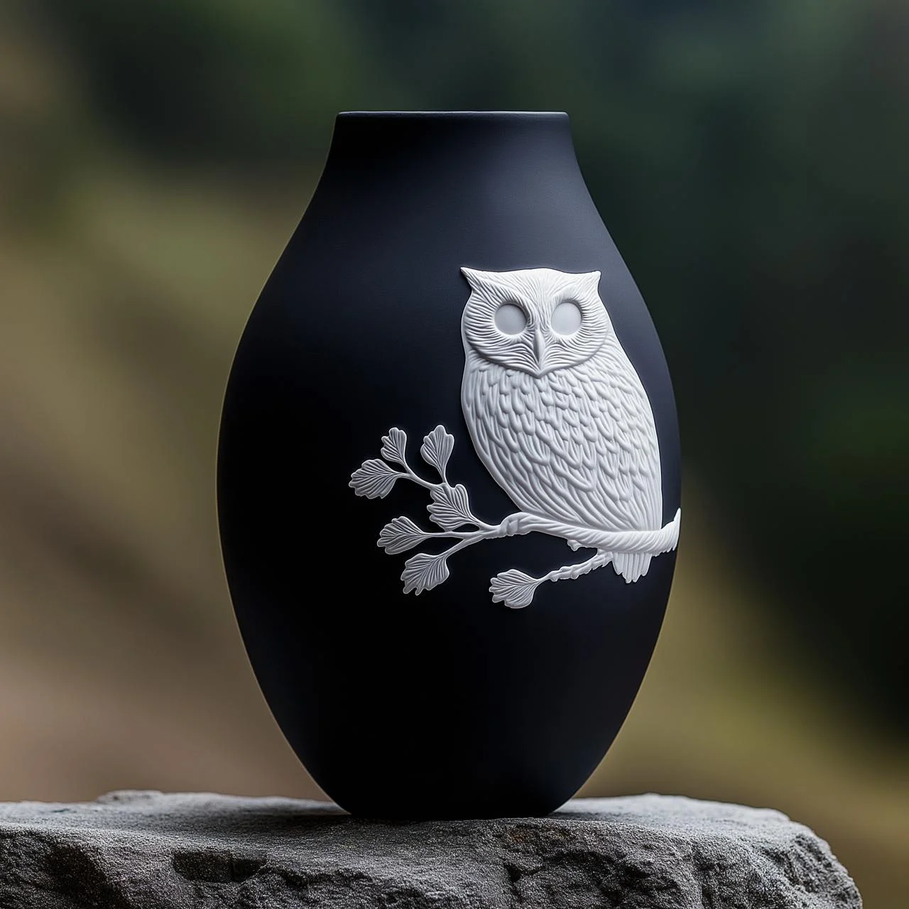 Wise Owl Vase – A Symbol of Wisdom & Elegance 3d model