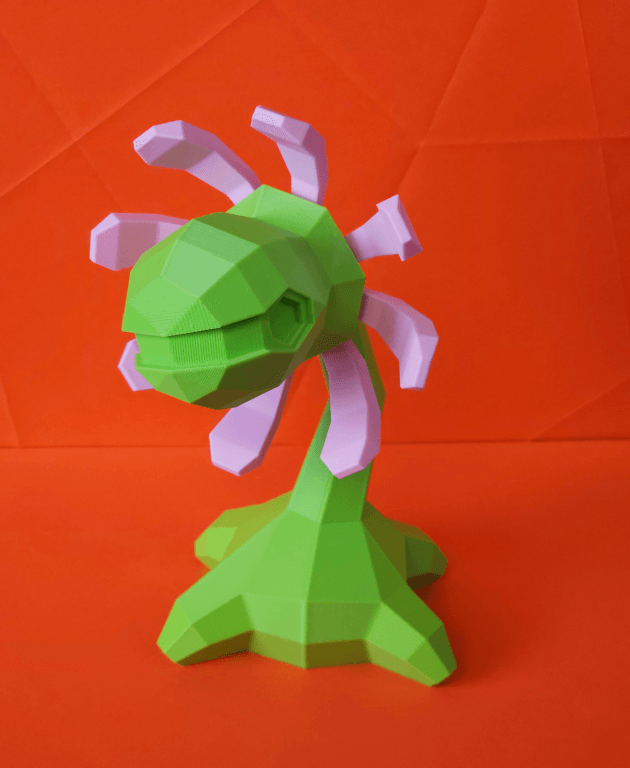 Cradily Low Poly Pokemon 3d model