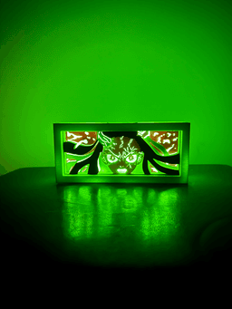 Nezuko - LED Lightbox - NO AMS NEEDED 3d model