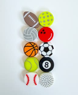 Big Beads: Sports Themed 3d model