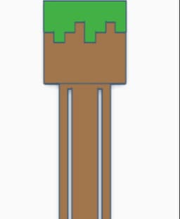 grass bookmark.stl 3d model