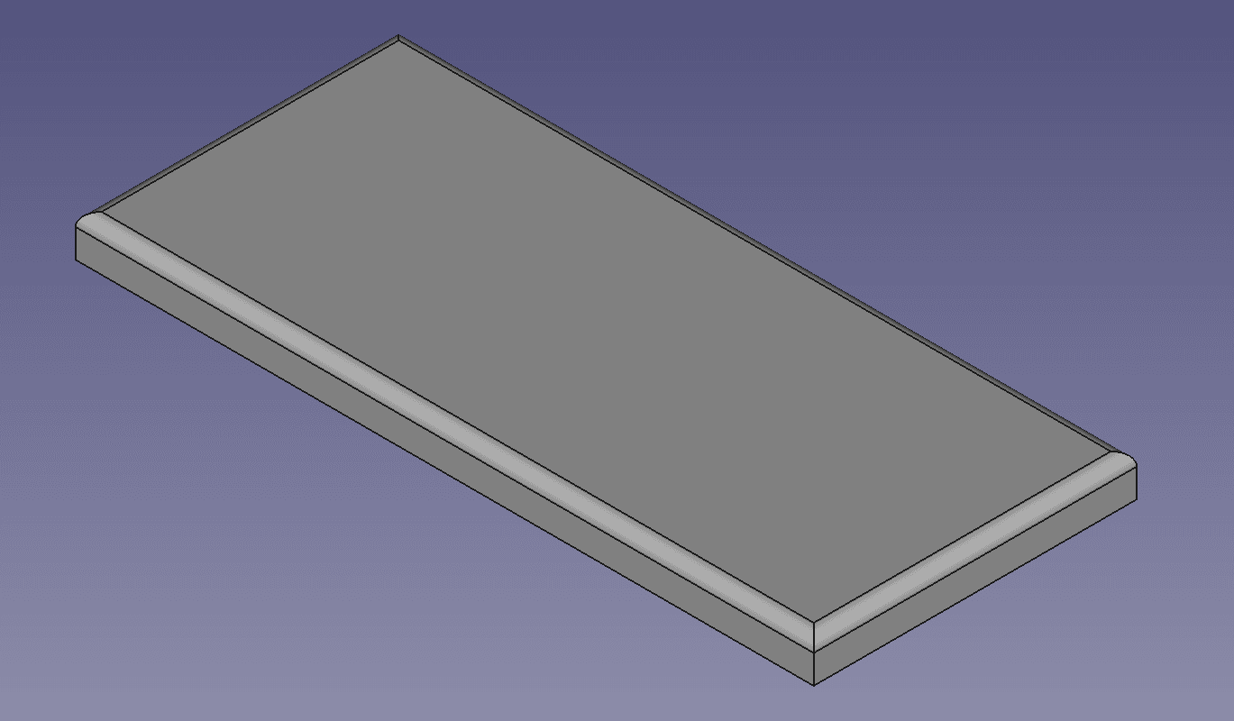 Keychron Q11 Wrist Rest (V1) 3d model