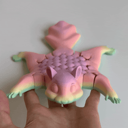 Flexi Flying Squirrel 3d model