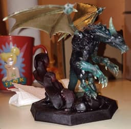 Velchron, the Clockwork Dragon – 3D Printable Miniature 3d model