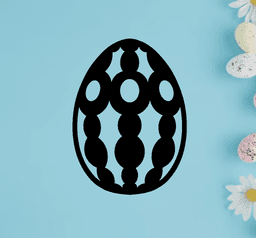 EASTER EGG ORNAMENT 3d model