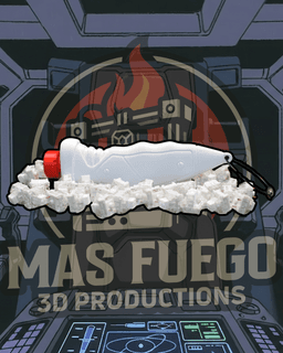 Gundam Wing Detonator (Self Destruct) - Clickies - Fidget Clicker 3d model