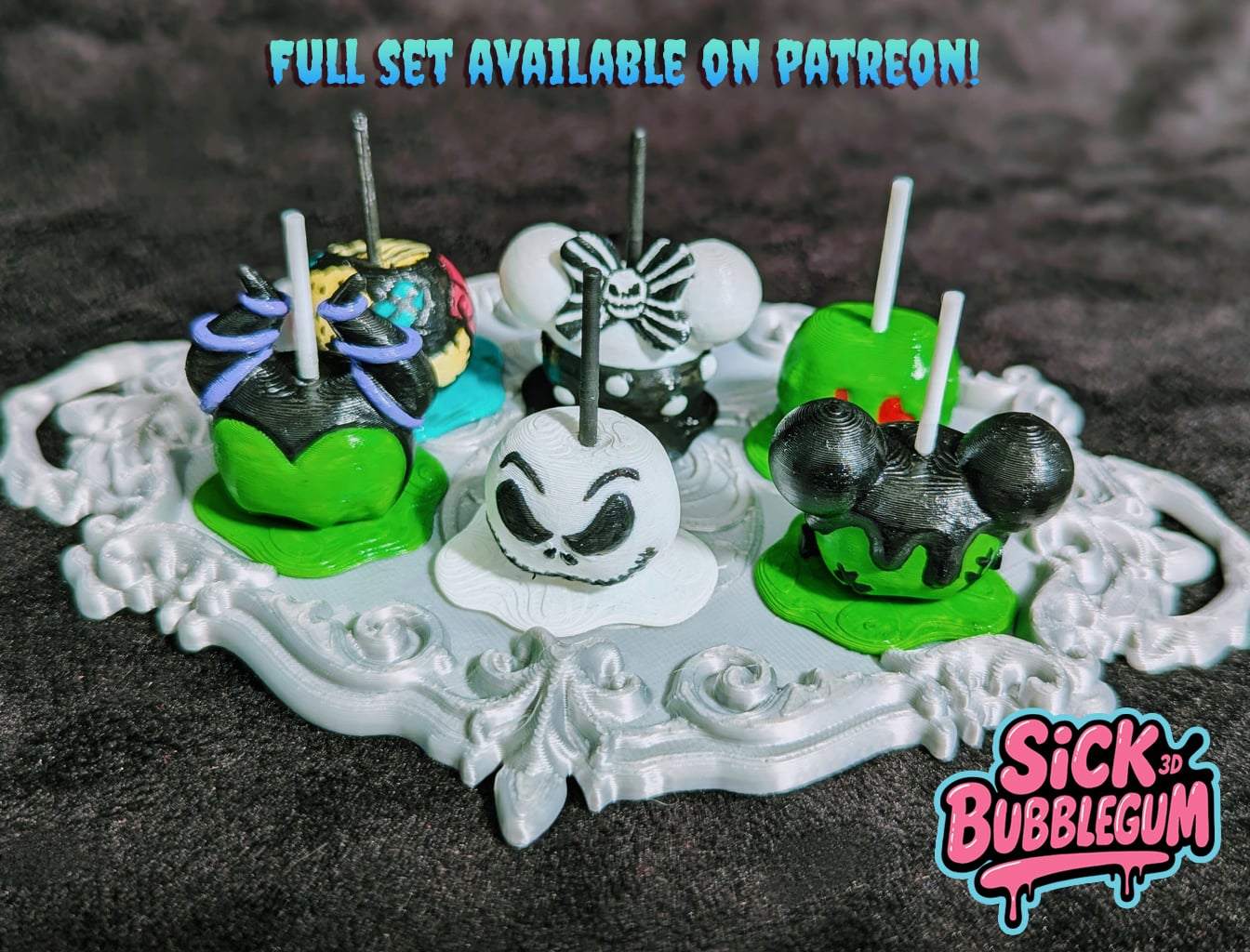 Maleficent Candy Apple MiniMunchables Taster 3d model