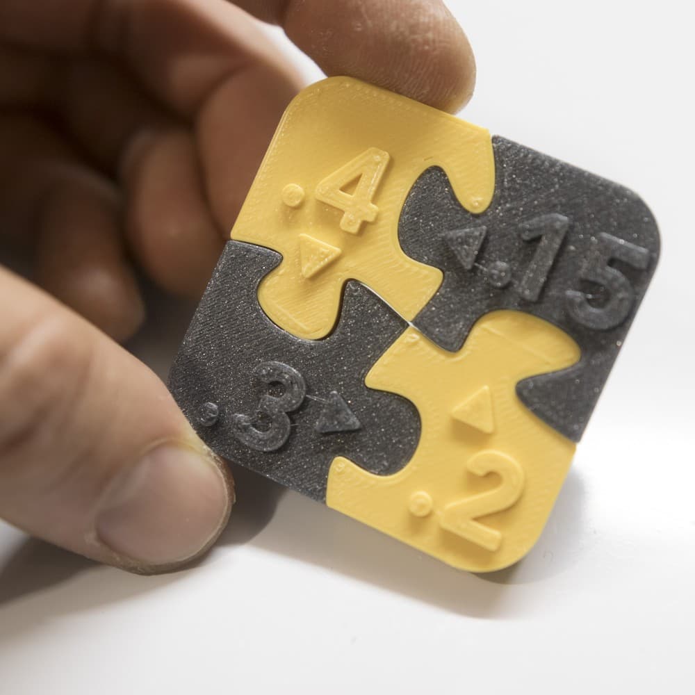 Printer Clearance Test Puzzle 3d model