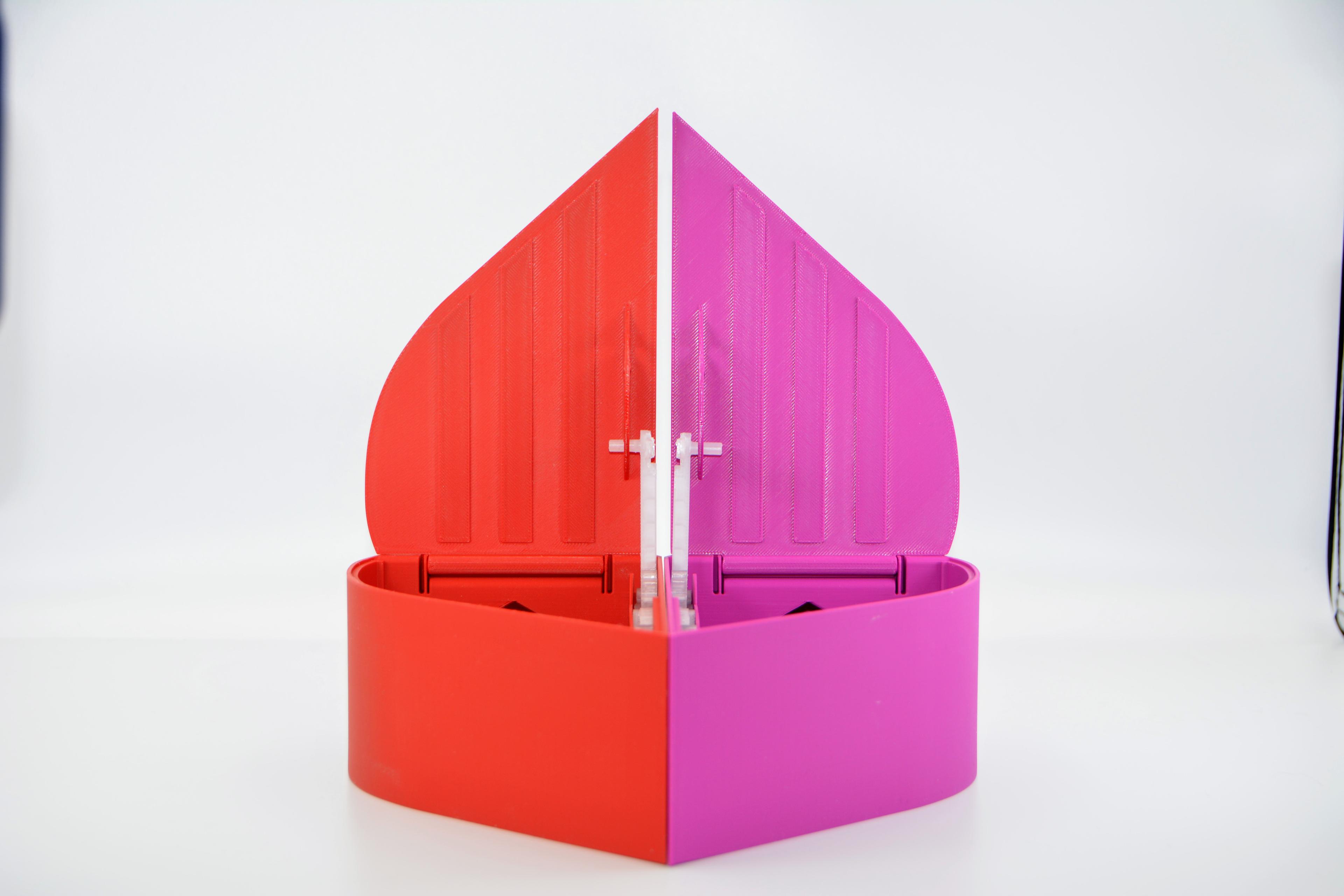 💞 Valentine's Day Spring Lock Box 💞 3d model