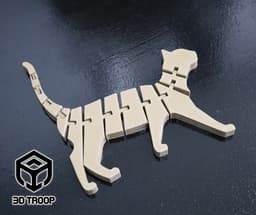 Cat Flex 3DTROOP.stl 3d model