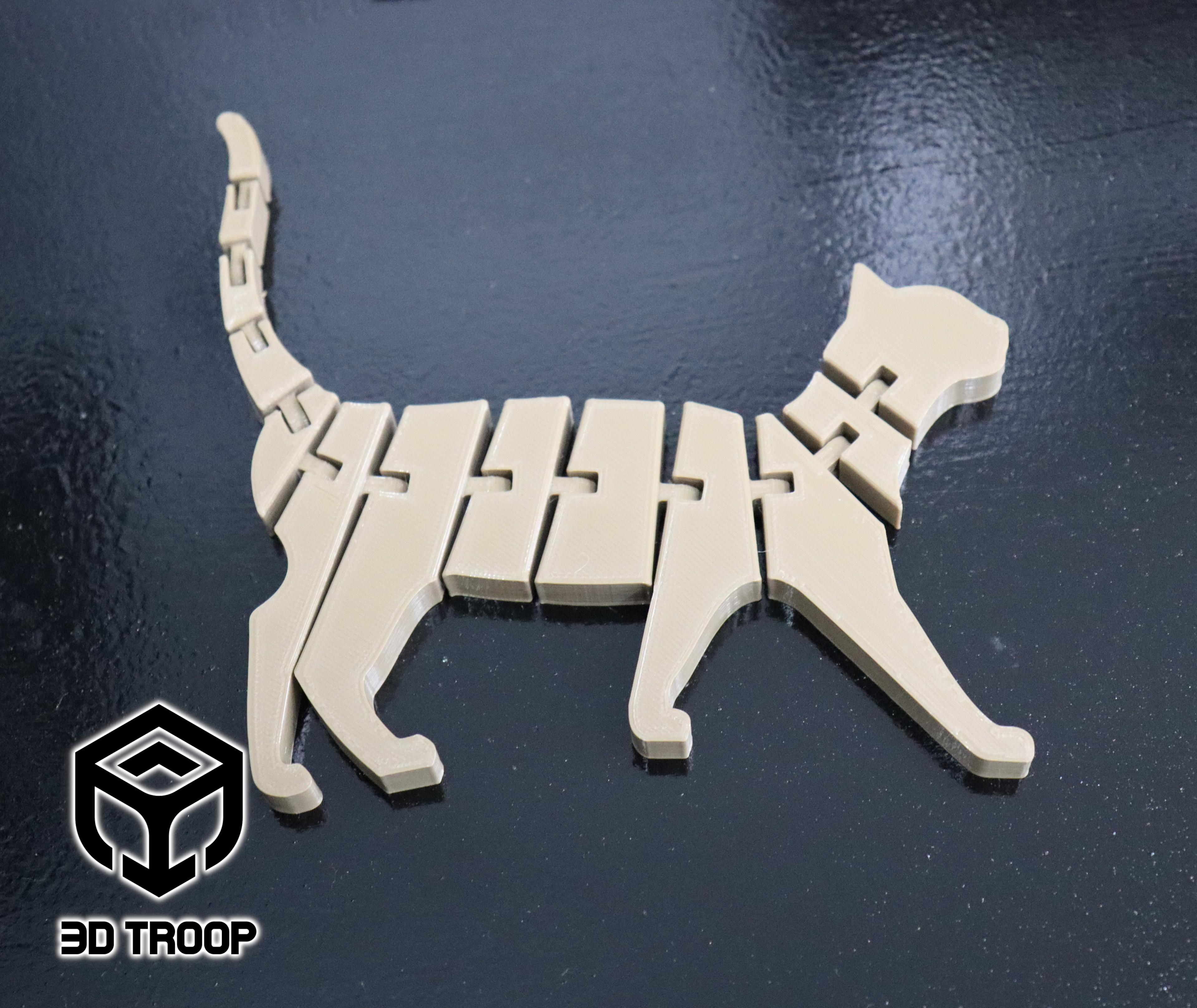 Cat Flex 3DTROOP.stl 3d model