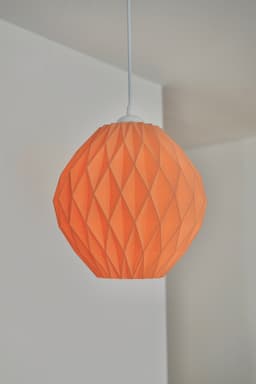 ORIGAMI – Geometric Minimalist E27 Pendant Lampshades 3d model