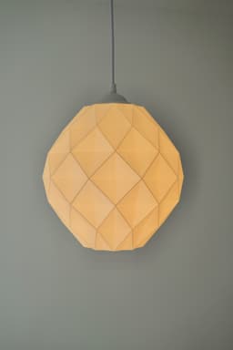 ORIGAMI – Geometric Minimalist E27 Pendant Lampshades 3d model