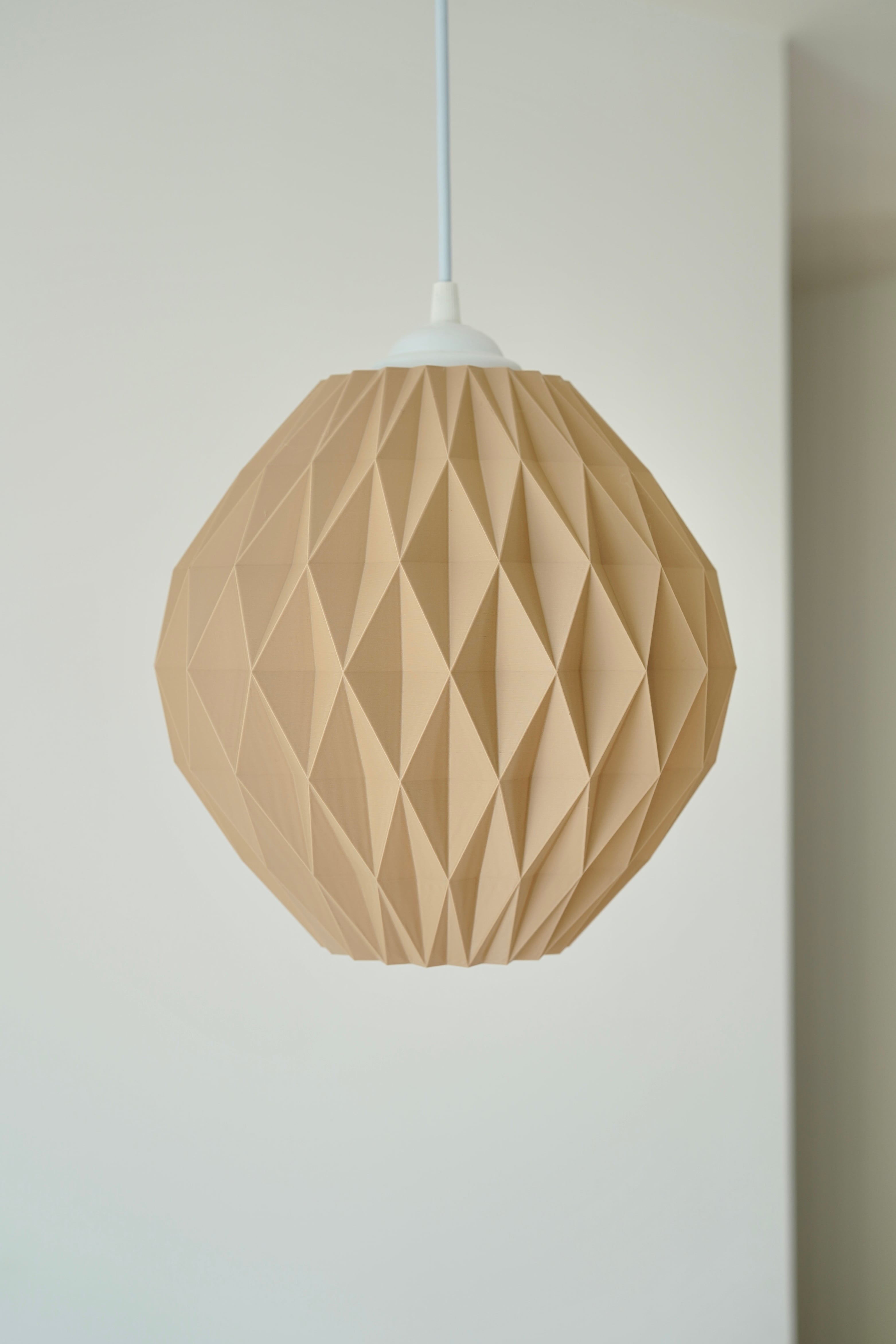 ORIGAMI – Geometric Minimalist E27 Pendant Lampshades 3d model