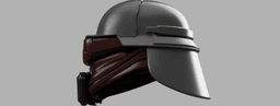 Helldivers 2 I-102 Draconaught Helmet DIY KIT Cosplay 1:1 scale 3d model