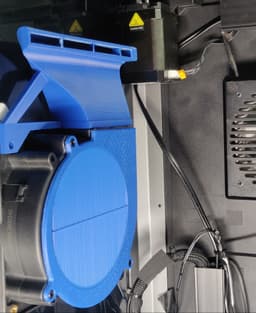 K1 - Quieter Aux Fan Lefthand side optimised.3mf 3d model