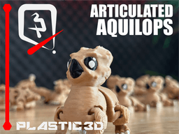 Articulated Aquilops — The Ancient Beak 3d model