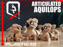 Articulated Aquilops — The Ancient Beak 3d model