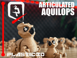 Articulated Aquilops — The Ancient Beak 3d model
