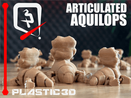 Articulated Aquilops — The Ancient Beak 3d model